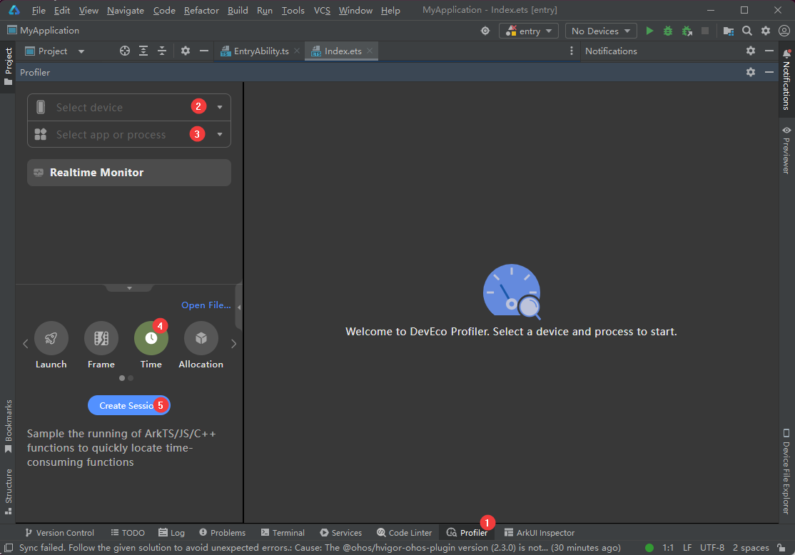 Using DevEco Studio Profiler