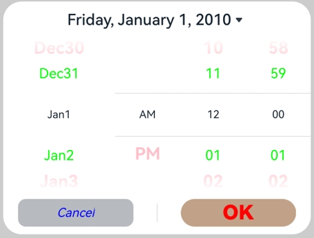 DataPickerDialog