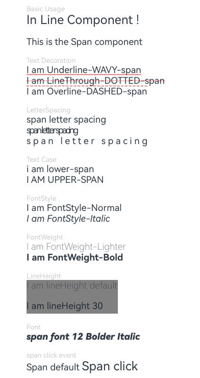 Span